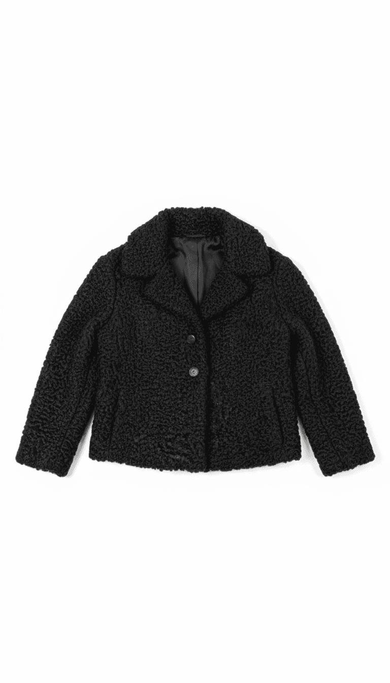 Bukhara Black Fur Coat