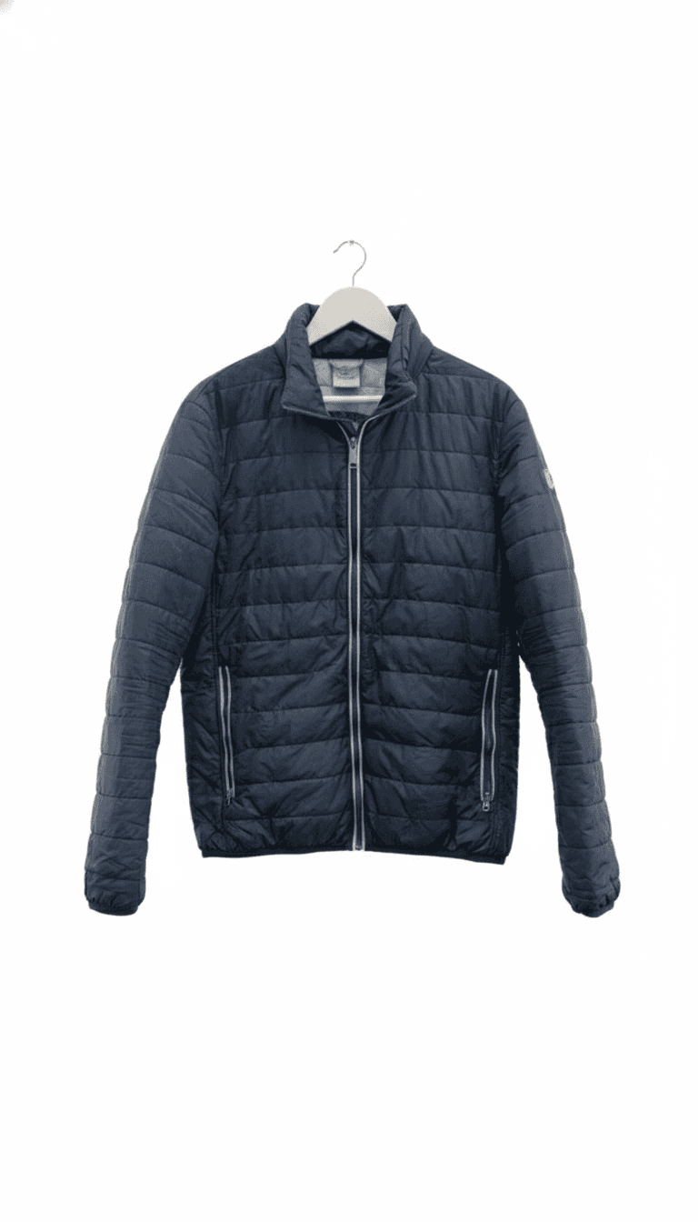Timberland Navy Blue Puffer Jacket