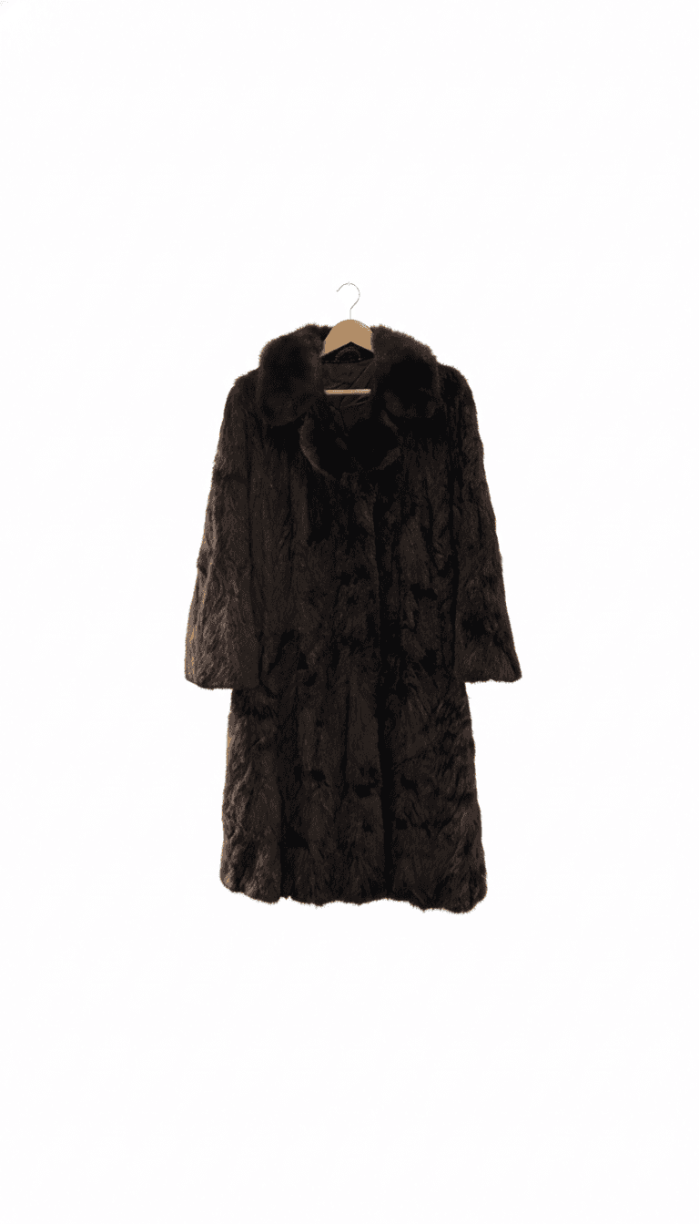 Dark Brown Fur Coat