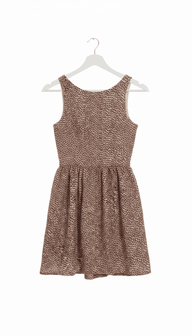 Zara Trafaluc Dotted Sleeveless Dress