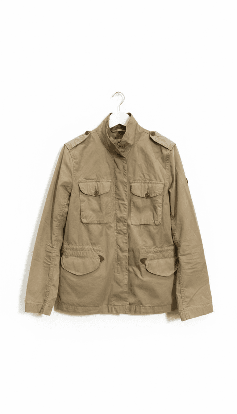 Aigle Beige Utility Jacket
