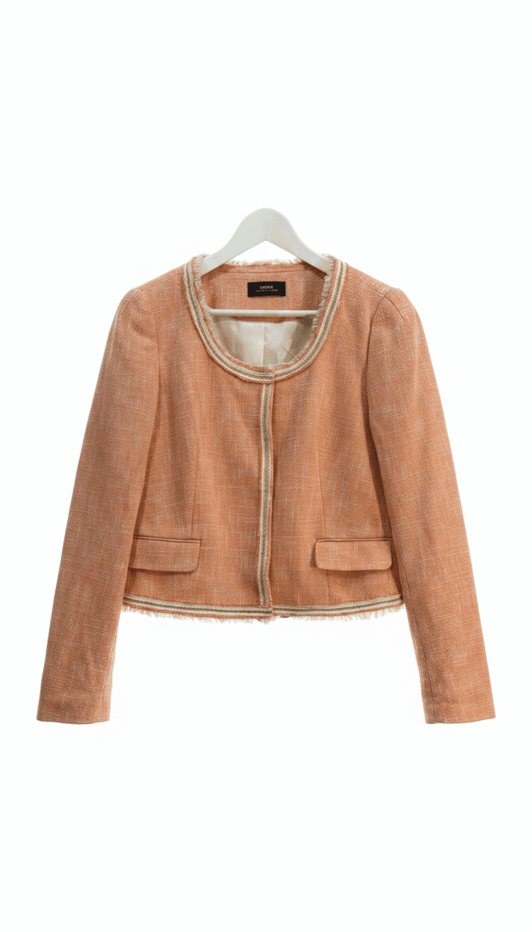 MGXX Peach Tweed Jacket