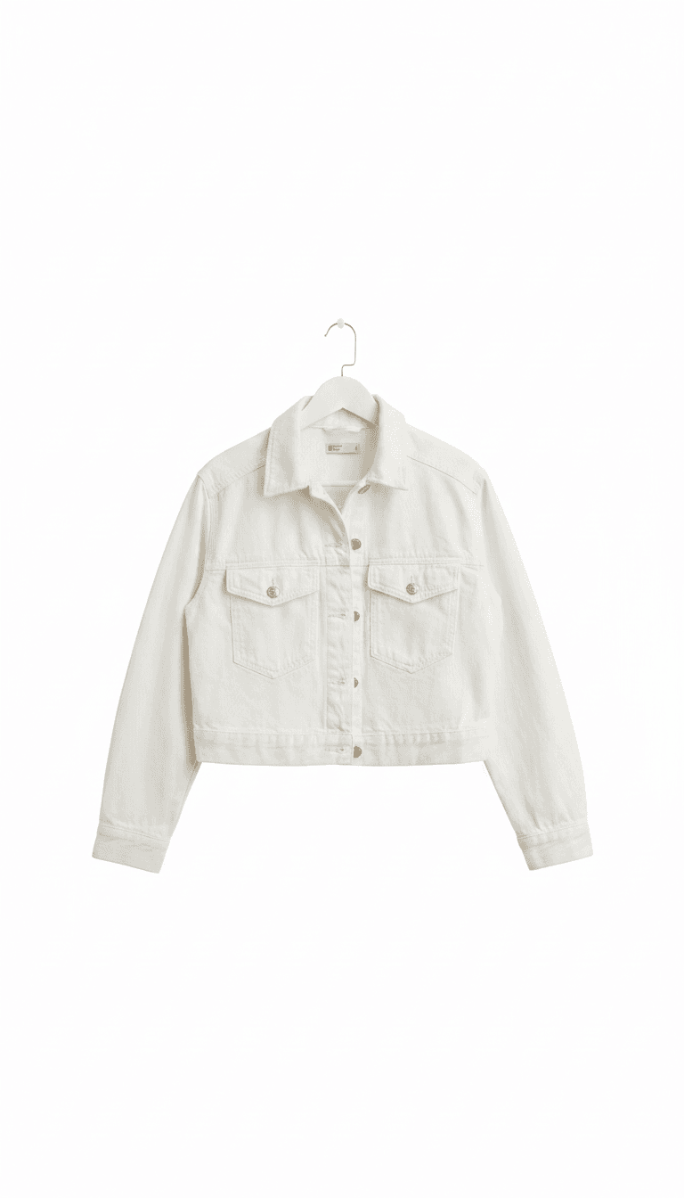 Perfect Jeans Off-White Denim Jacket